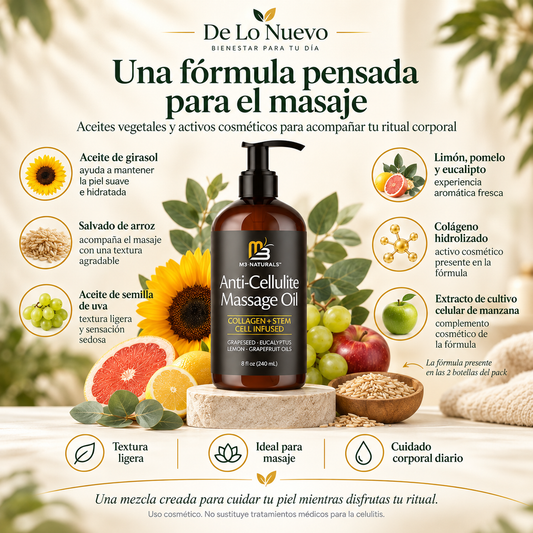 Pack de 2 Aceites Corporales M3 Naturals