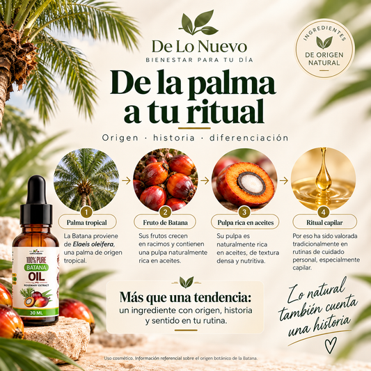 Aceite de Batana 30 ml - Cuidado Capilar