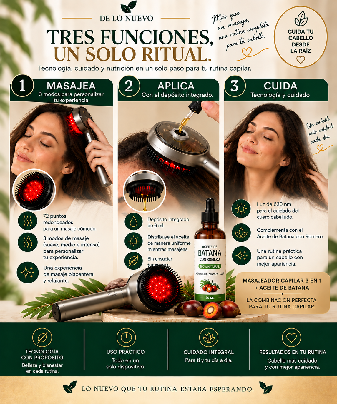 Ritual Capilar 3 en 1 + Aceite de Batana