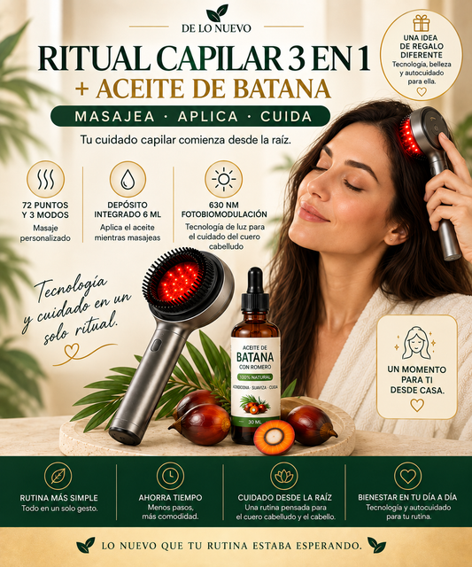 Ritual Capilar 3 en 1 + Aceite de Batana
